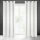 Eliza dombornyomott mintás bársony függöny Fehér 140x250 cm