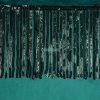 Jasper bársony sötétítő függöny Sötét türkiz 140x250 cm