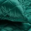 Kristin1 bársony ágytakaró Sötétzöld 220x240 cm