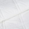 Kristin2 bársony ágytakaró Fehér 170x210 cm
