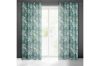 Aster mintás dekor függöny Kék/zöld 140x250 cm
