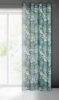 Aster mintás dekor függöny Kék/zöld 140x250 cm