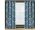 Andy bársony sötétítő függöny Kék 140x250 cm