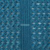 Szőtt akril takaró rojtokkal Gránátkék 130x170 cm