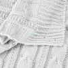 Szőtt akril takaró Fehér 130x170 cm