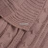 Szőtt akril takaró Rózsaszín 130x170 cm