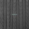 Szőtt akril takaró Acélszürke 130x170 cm