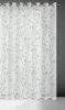 Bessy mintás dekor függöny Fehér/szürke/olívazöld 350x250 cm