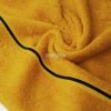 Bambo csíkos törölköző Mustársárga 50x90 cm