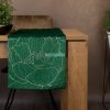Blink13 bársony asztali futó Sötétzöld 35x180 cm