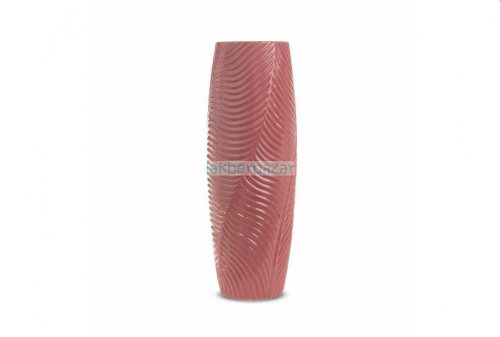 Sena1 kerámia váza Rózsaszín 15x15x40 cm