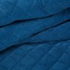 Milo bársony ágytakaró Gránátkék 220x240 cm