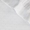 Eliza 4db-os lurex asztali alátét szett Fehér/ezüst 30x40 cm