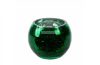 Verre3 üveg gyertyatartó Sötétzöld 10x8 cm