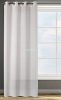 Rivia félig átlátszó függöny Fehér/ezüst 140x250 cm