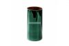 Salvia8 üveg váza Szürkészöld/tejfehér 15x30 cm