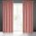 Pierre bársony sötétítő függöny Sötét rózsaszín 140x300 cm
