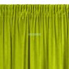 Pierre bársony sötétítő kiwi zöld függöny 140x300 cm