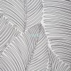 Kendra mintás dekor függöny Fekete/fehér 140x250 cm