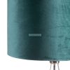 Salvia8 asztali lámpa bársony búrával Szürkészöld/tejfehér 40x69 cm