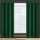 Parisa sötétítő függöny Sötétzöld 135x250 cm