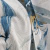 Aida mintás dekor függöny Kék 140x250 cm