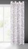 Fiona mintás dekor függöny Fehér/lila 140x250 cm