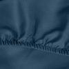 Dina pamut-szatén gumis lepedő Gránátkék 100x200 cm + 25 cm