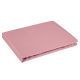 Dina pamut-szatén gumis lepedő Púder rózsaszín 160x200 cm +30 cm