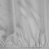 Nova3 pamut-szatén gumis lepedő Világosszürke 180x200 cm +30 cm