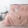 Delia pamut-szatén ágyneműhuzat Pasztell rózsaszín 160x200 cm - 70x80 cm 2db