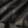 Adria bársony sötétítő függöny Grafit/pezsgő 140x270 cm