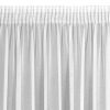 Tamina matt anyagú mikrohálós fényáteresztő függöny Fehér 140x270 cm
