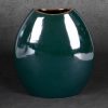 Amora2 kerámia váza Zöld 22x12x25 cm