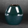 Amora2 kerámia váza Zöld 18x9x20 cm