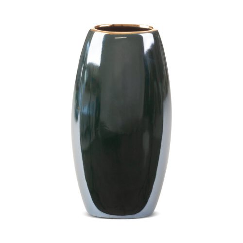 Amora2 kerámia váza Zöld 13x9x25 cm