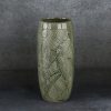 Dara kerámia váza Zöld 14x14x30 cm