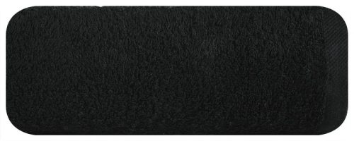 Egyszínű klasszikus törölköző 500 g/m2 Fekete 100x150 cm