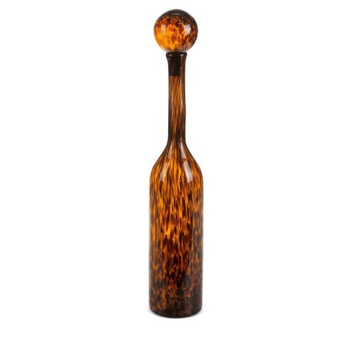Isla műüveg dekoratív kiöntő Narancssárga 12x12x70 cm