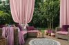 Rita egyszínű dekor függöny Pasztell rózsaszín 140x250 cm