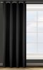 Adore egyszínű dekor függöny Fekete 140x250 cm