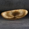 Amari dekoratív ovális alakú tál Arany 31x19x6 cm