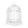Aria üveg tárolóedény Fehér/átlátszó 12x15 cm