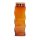 Kelsi2 üveg tárolóedény szett fa fedéllel Arany 10x10x32 cm