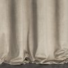 Ariana bársony sötétítő függöny fényes geometriai mintával Bézs 140x250 cm