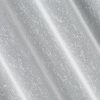 Kelly ezüstös szállal átszőtt eső hatású fényáteresztő függöny Fehér 140x250 cm
