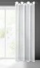 Kelly ezüstös szállal átszőtt eső hatású fényáteresztő függöny Fehér 140x250 cm