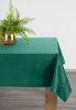 Egyszínű bársony asztalterítő Sötétzöld 145x260 cm