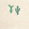 Baby40 kaktuszos gyerek törölköző Krémszín 30x50 cm