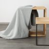 Amber gofri szerkezetű puha takaró Ezüst 200x220 cm